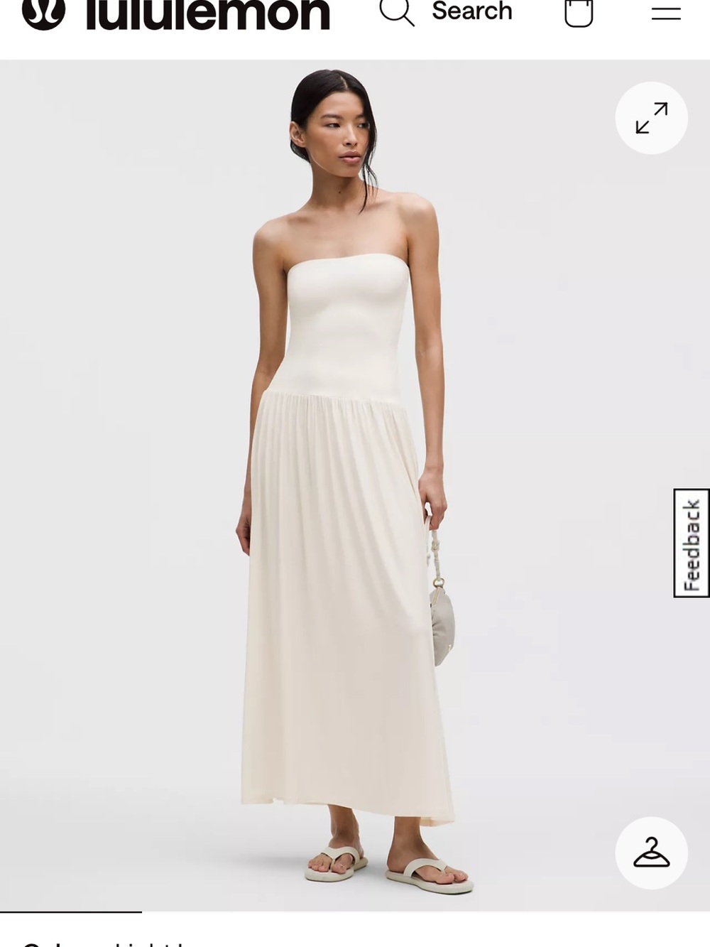Lululemon 2-in-1 maxi dress/skirt